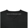 Men's Knitted Sweater Classic V-neck Anti-pilling Pullover